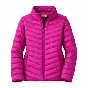 Columbia Omni-Heat Jacket with Purple Accents